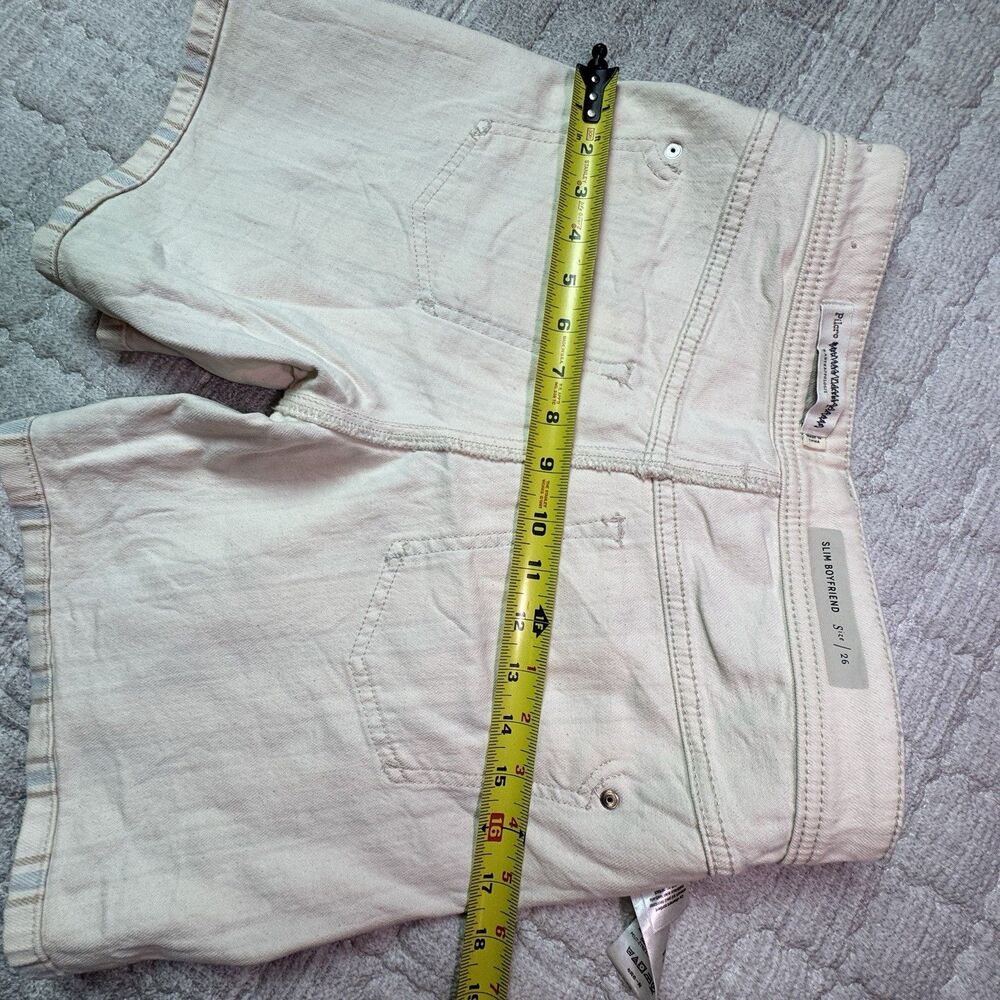 ANTHROPOLOGIE PICRO AND THE LETTERPRESS SLIM BOYFRIEND SHORTS WOMENS SIZE 26 - Picture 11 of 15
